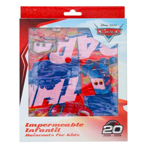 Impermeable Infatil Cars