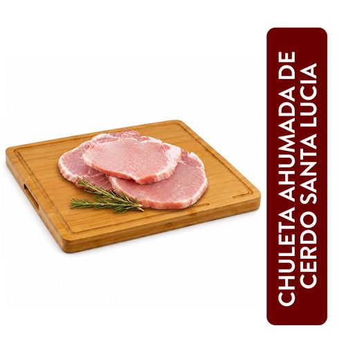 Chuleta Ahumada De Cerdo Santa Lucia - Precio Por Libra