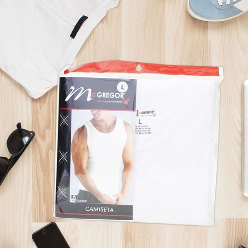 Camiseta Mc Gregor blanca caballero talla L