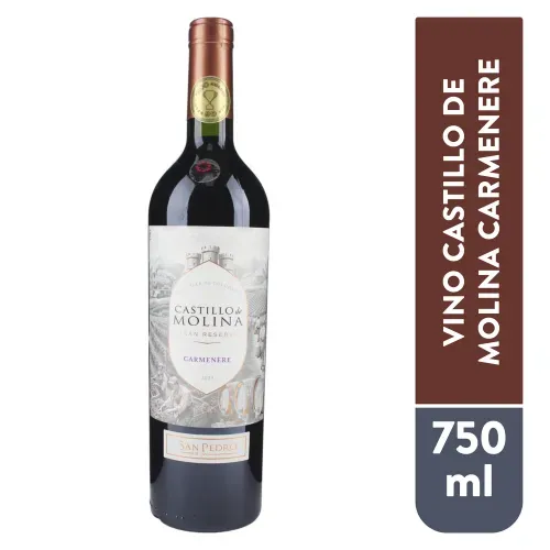 Vino Castillo De Molina Carmenere 750Ml