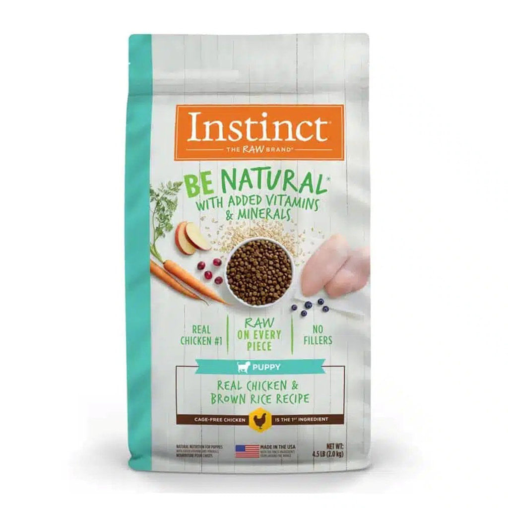 Concentrado para perro cachorro Instinct be natural chicken & brown rice cachorro - 24lb