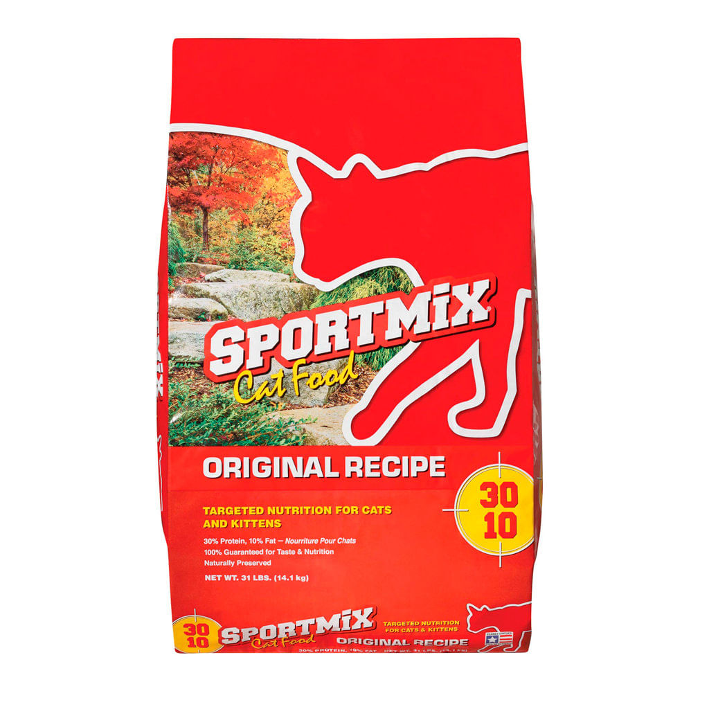 Concentrado para gato Sportmix Gato Adulto y Cachorro - 31lb