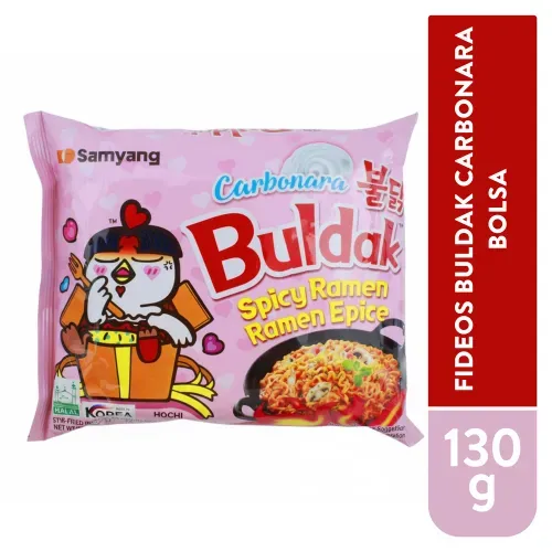 Fideos Buldak Carbonara Bolsa 130g
