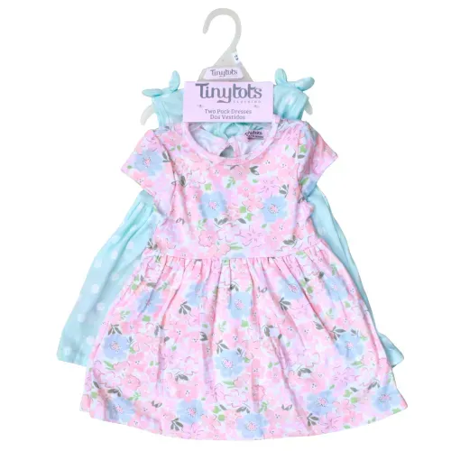 Vestido para bebé niña Tiny Tots con accesorios - Talla 0-24M