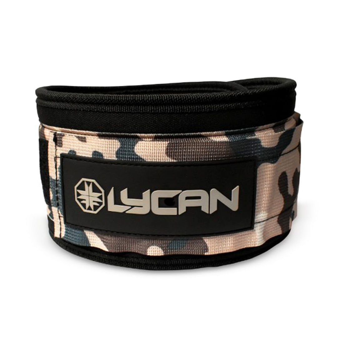 Cinturón con velcro de 4 pulgadas Lycan camuflaje verde S