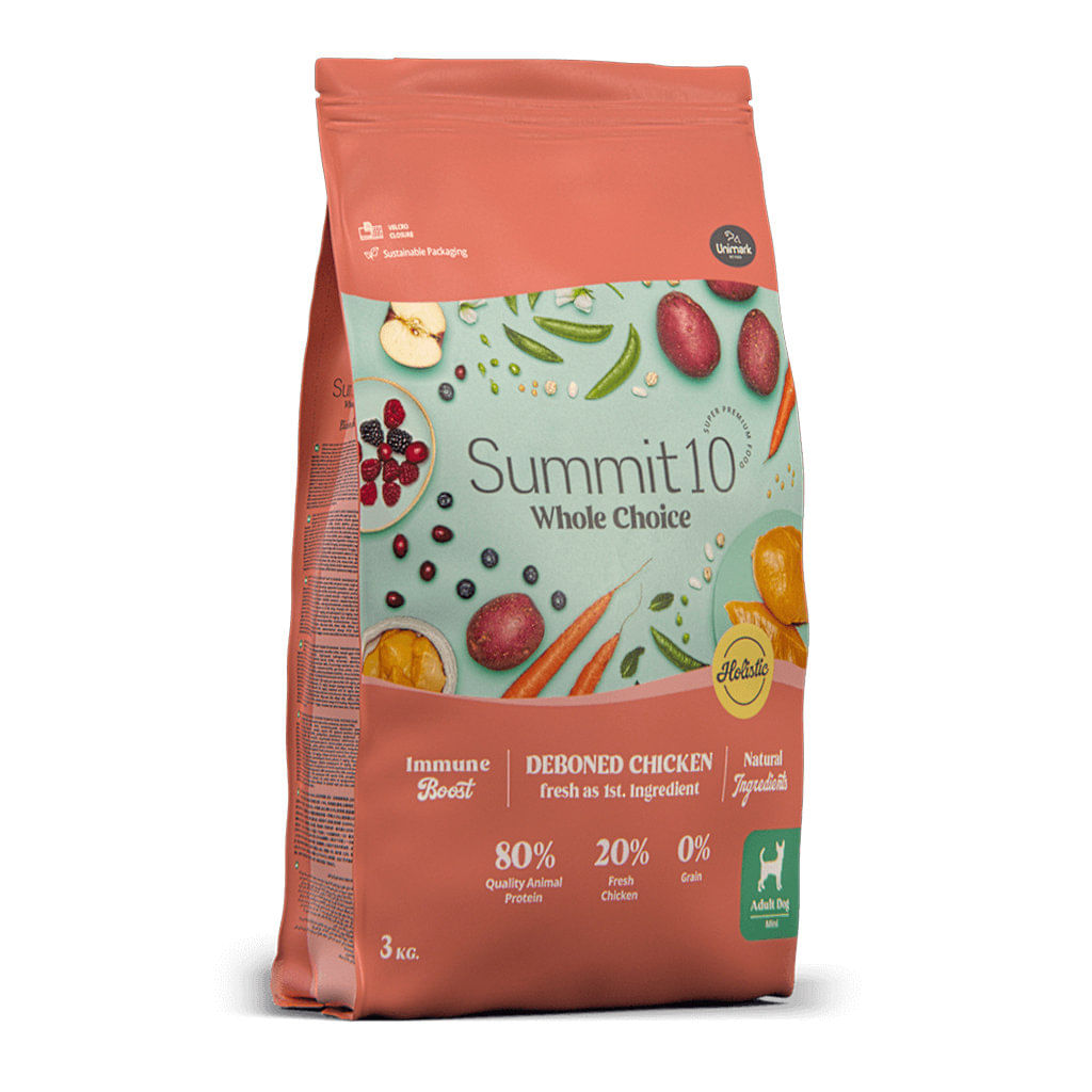 Concentrado para perro adulto Summit10 whole choise adulto mini chicken - 6.6lb
