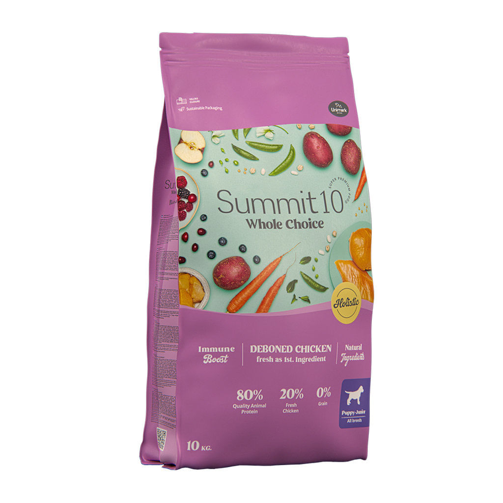 Concentrado para perro cachorro Summit10 whole choice puppy - 22lb