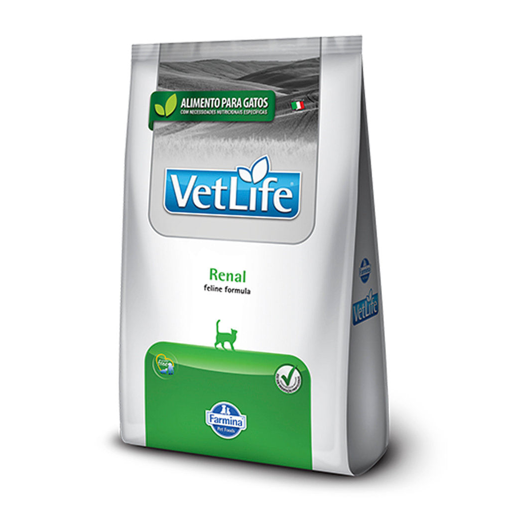 Concentrado para gato adulto Vet Life renal feline - 4.4lb