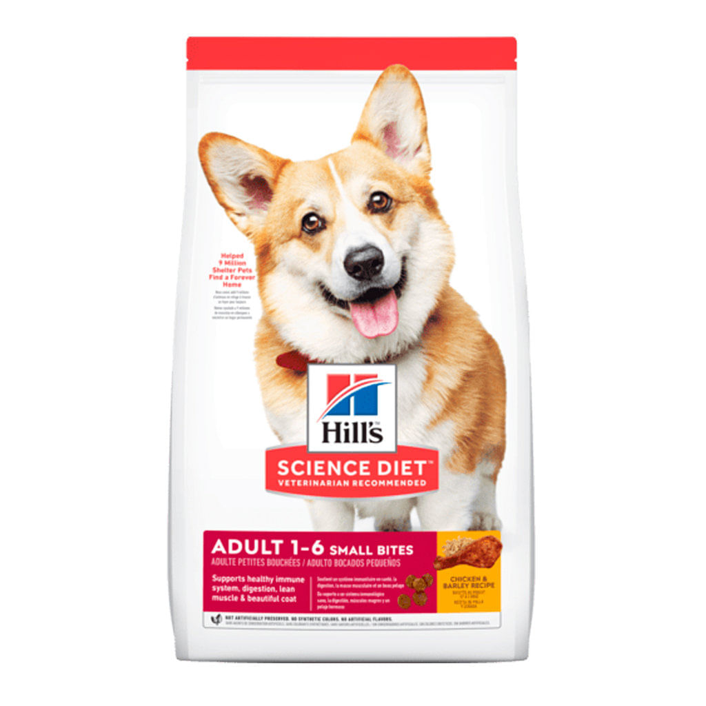 Concentrado para perro adulto Hill´s science diet small bites adult - 5lb