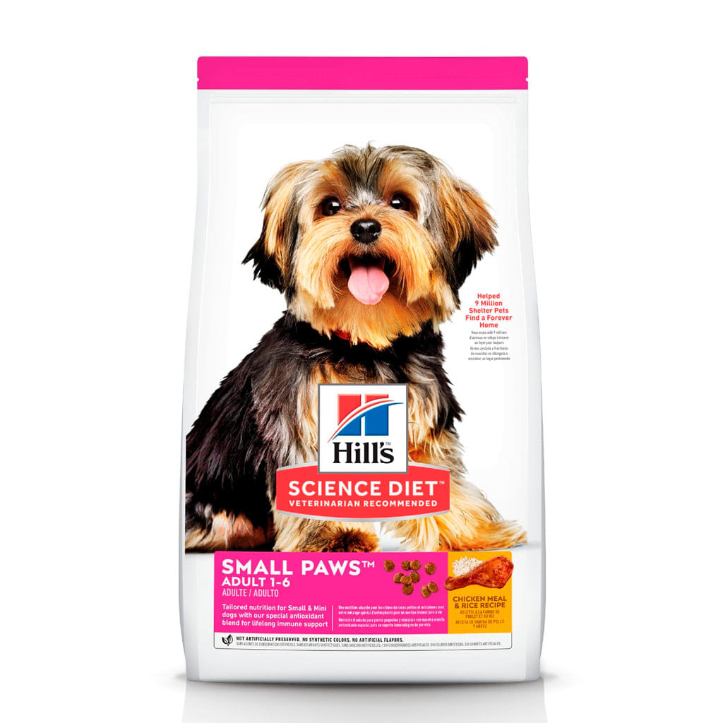 Concentrado para perro adulto Hill´s science diet small paws adult - 15.5lb
