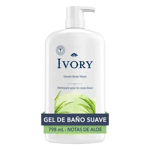 Gel baño Ivory Suave Notas Aloe - 798 ml