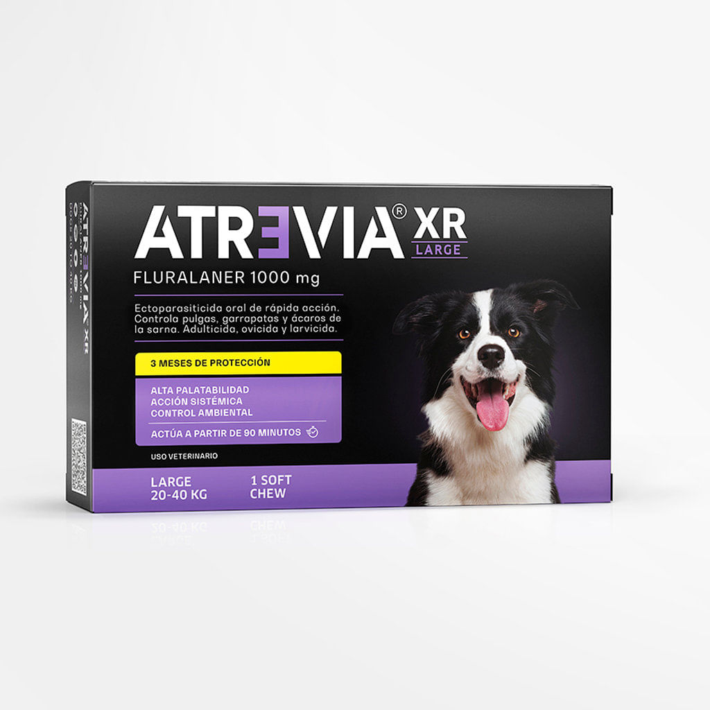 Antipulgas para perro Atrevia XR large - 1 tableta