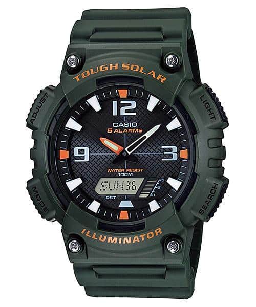 Reloj Casio analógico-digital para hombre con correa de resina modelo: AQ-S810W-3AV