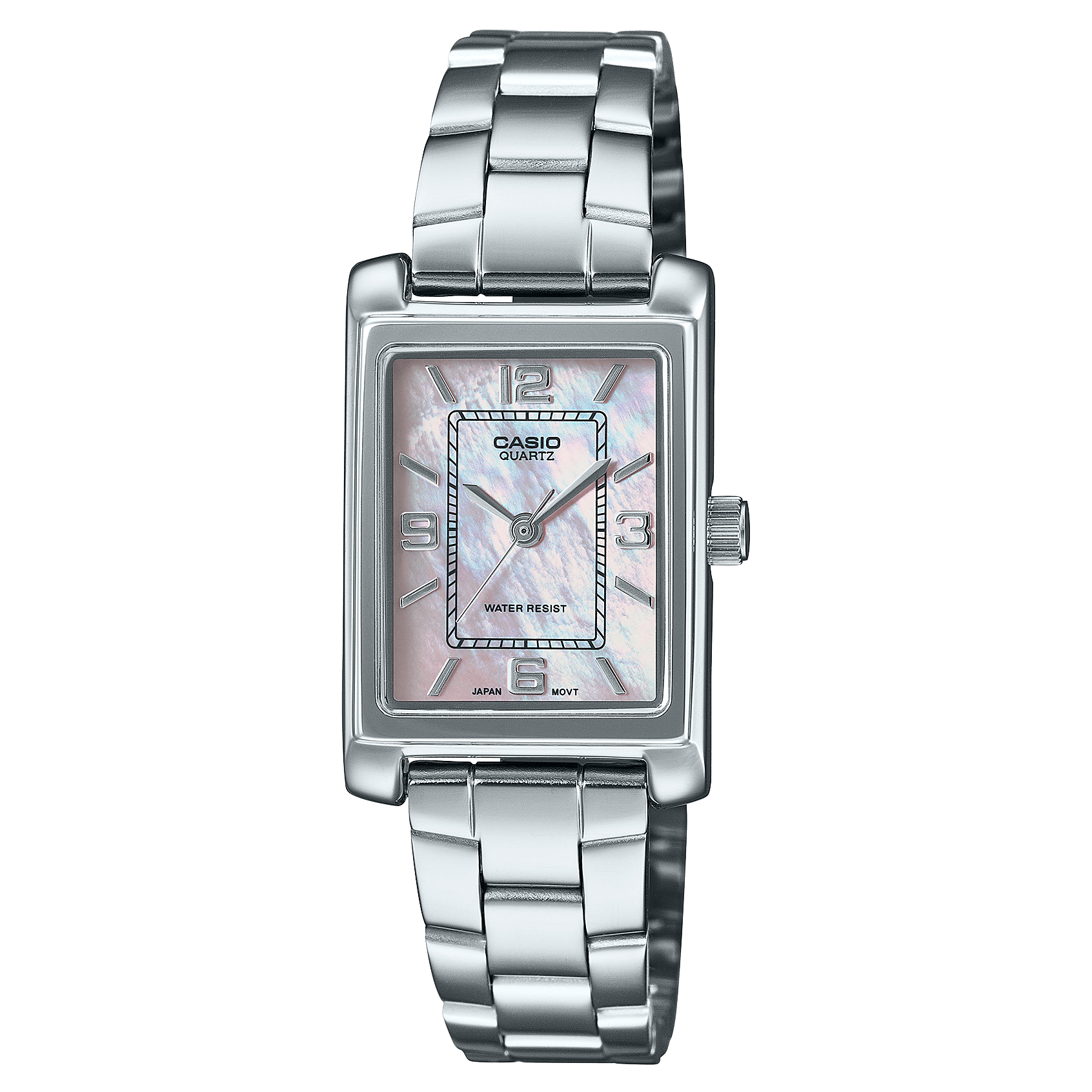 Reloj Casio para mujer con pulsera de acero modelo: LTP-1234DS-4A