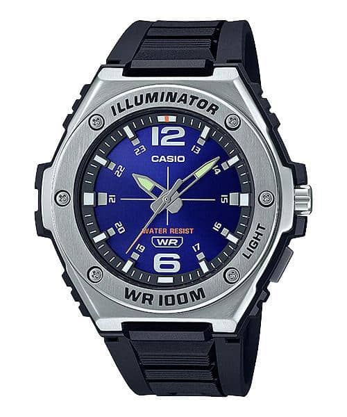 Reloj Casio para caballero con correa de resina modelo: MWA-100H-2AV