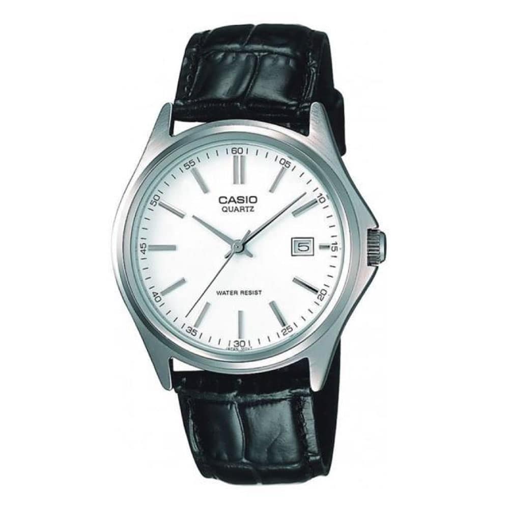 Reloj Casio para caballero con correa de cuero modelo: MTP-1183E-7A
