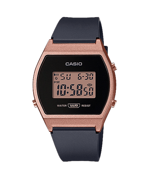Reloj Casio digital para mujer con correa de resina modelo: LW-204-1A
