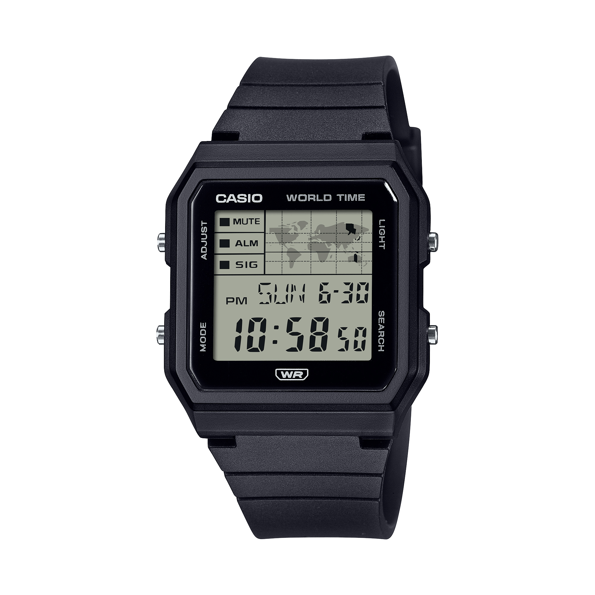 Reloj Casio digital unisex con correa de resina modelo: LF-30W-1A