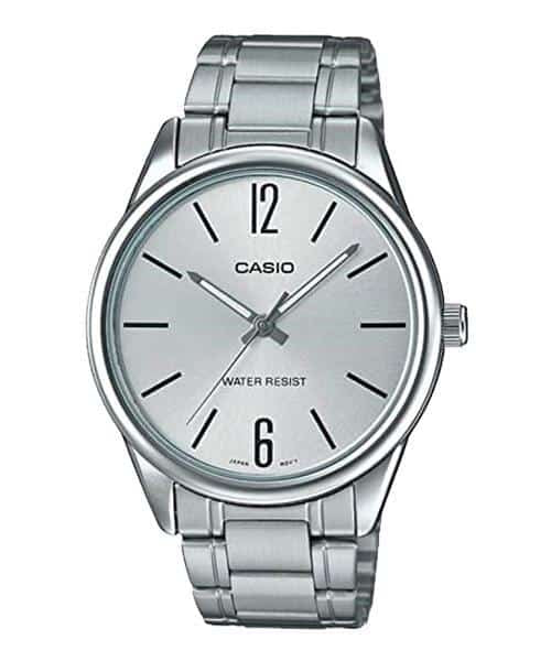 Reloj Casio para caballero con pulsera de acero modelo: MTP-V005D-7B