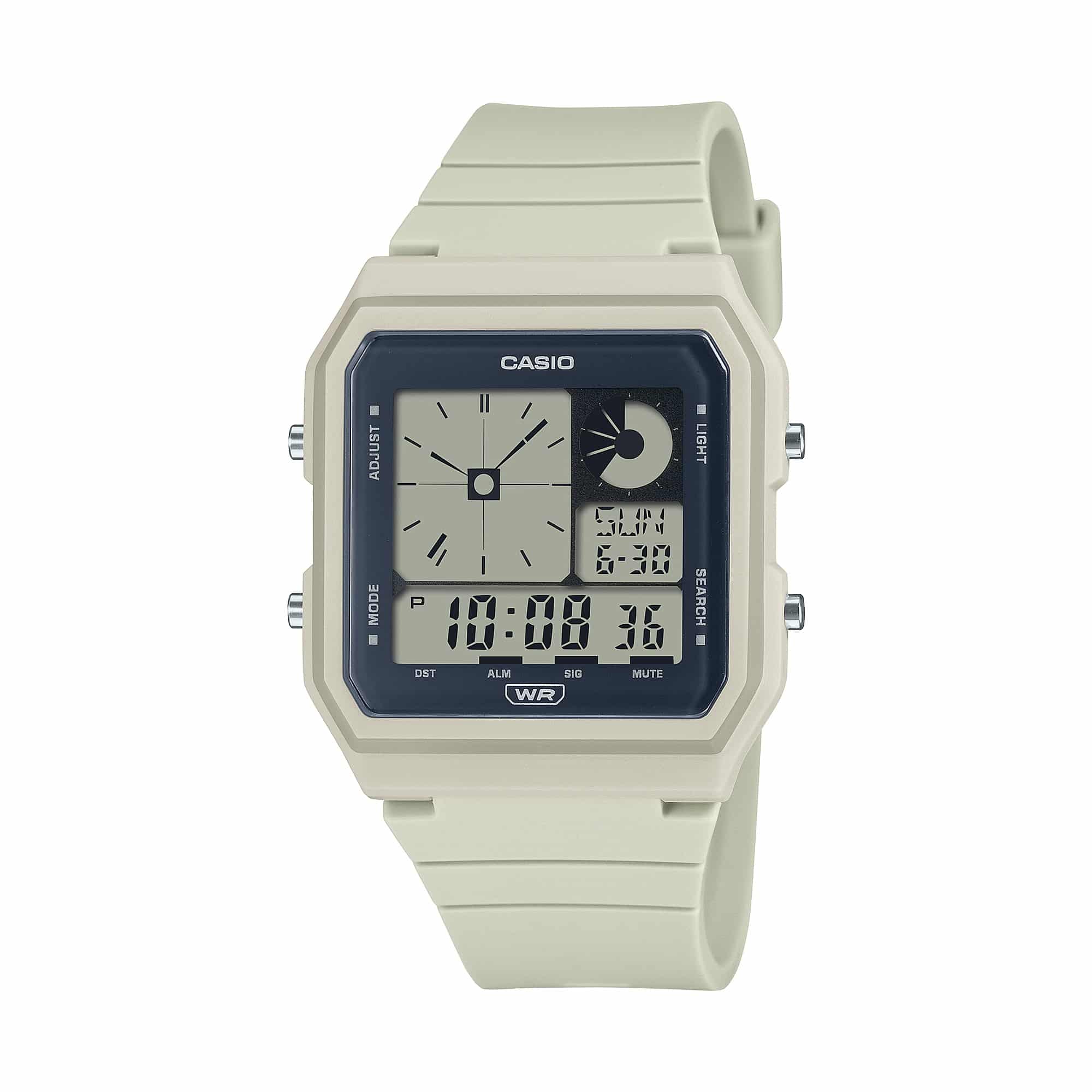 Reloj Casio digital unisex con correa de resina modelo: LF-20W-8A
