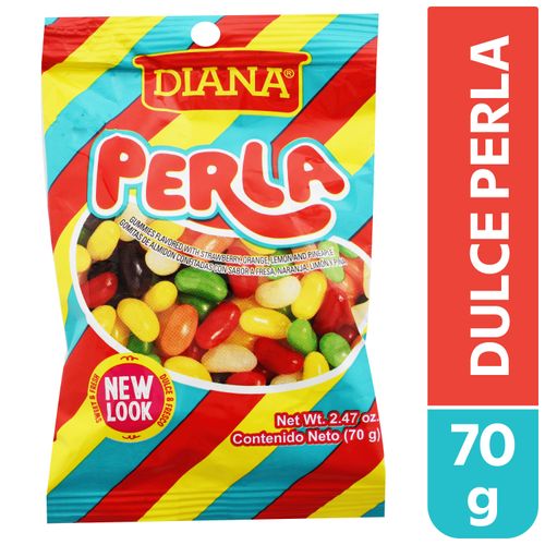 Gomitas De Sabor Perla Diana - 70 g