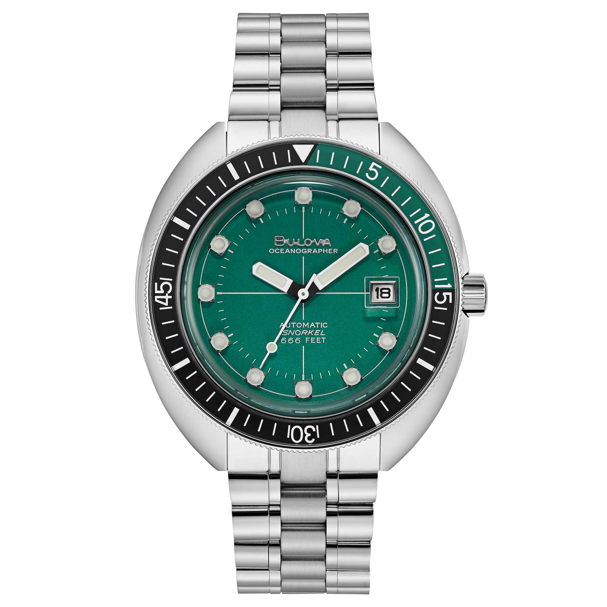 Reloj Bulova para caballero con pulsera de acero modelo: 96B322