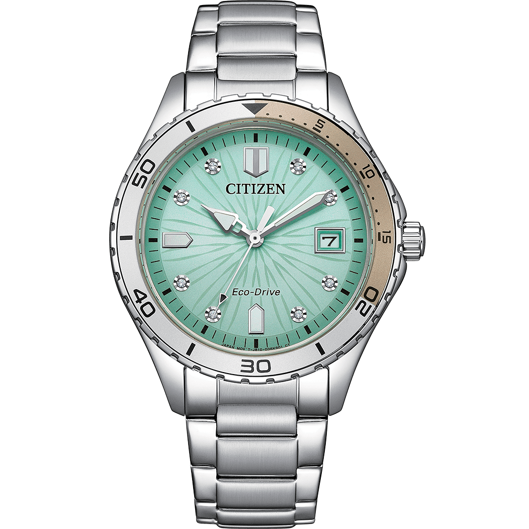 Reloj Citizen Marine Lady Modelo para dama con pulsera de acero modelo: FE6170-88L