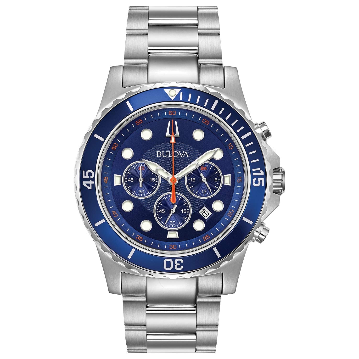 Reloj Bulova para caballero con pulsera de acero modelo: 98B325