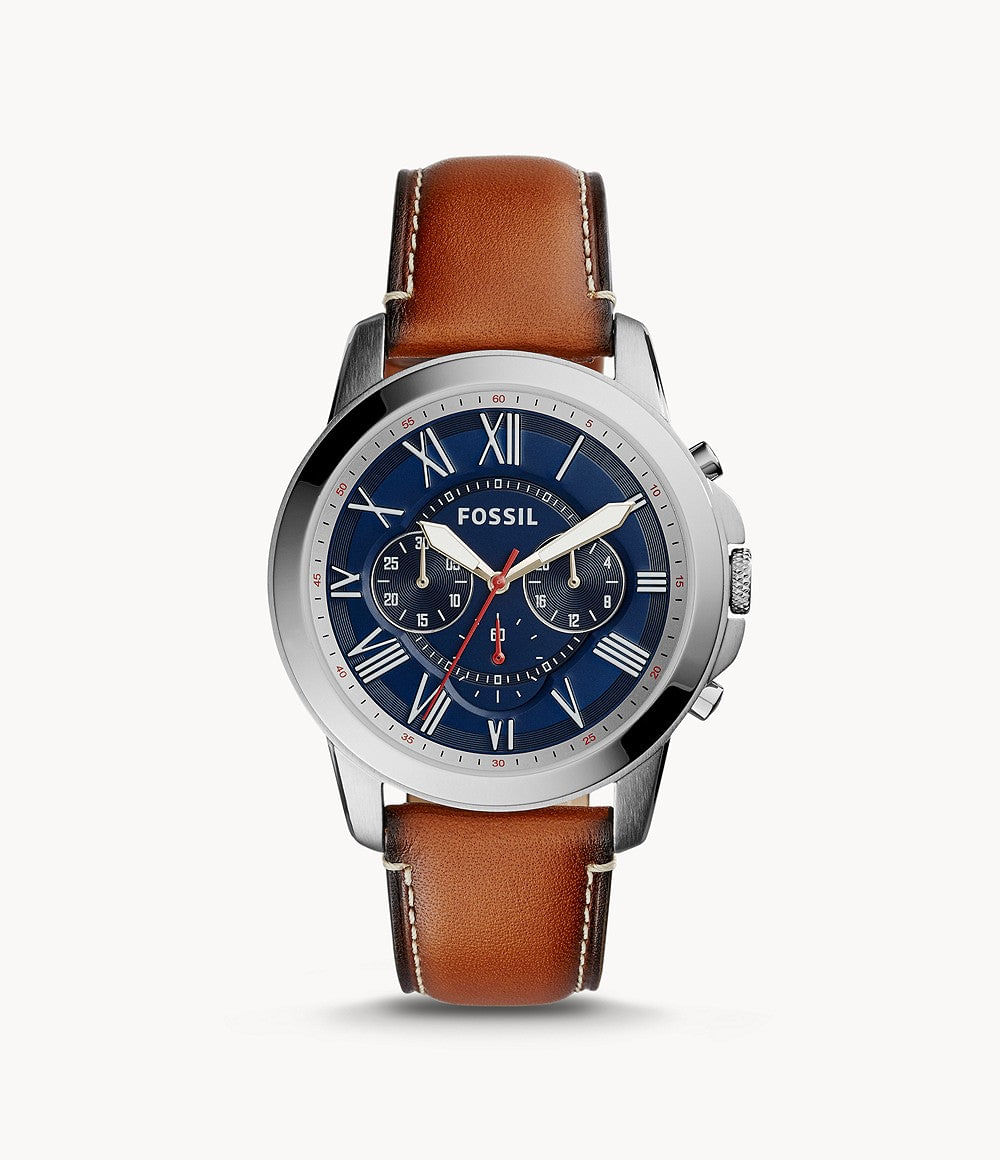 Reloj Fossil para caballero con correa de cuero modelo: FS5210