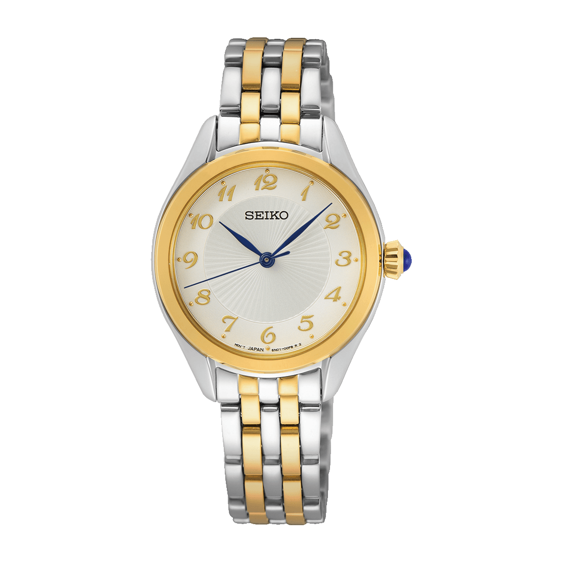 Reloj Seiko para dama con pulsera de acero modelo: SUR380P1