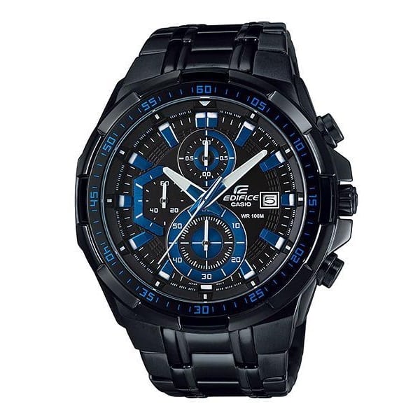 Reloj Edifice para hombre con pulsera de acero modelo: EFR-539BK-1A2V