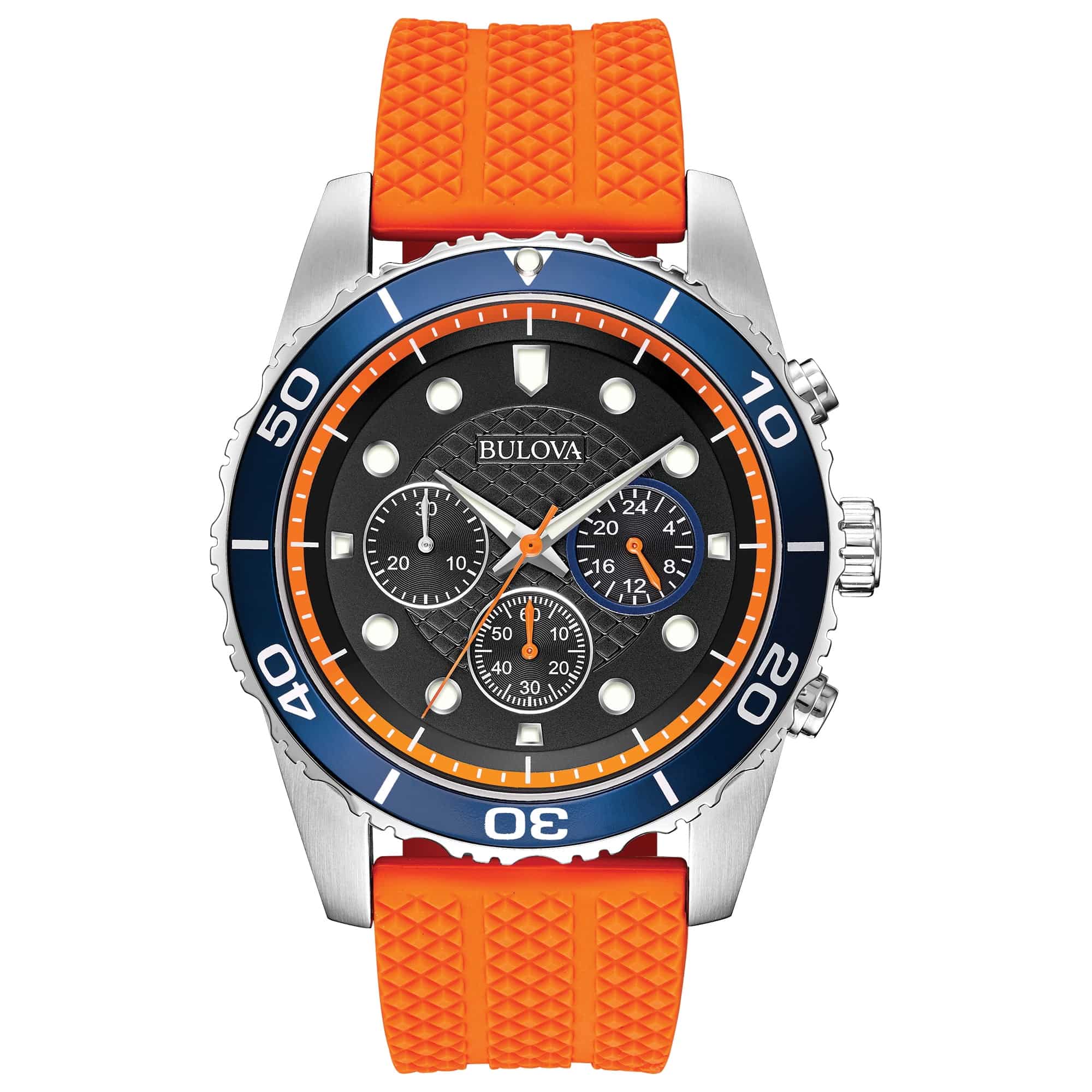 Reloj Bulova para hombre con correa de resina modelo: 98A204