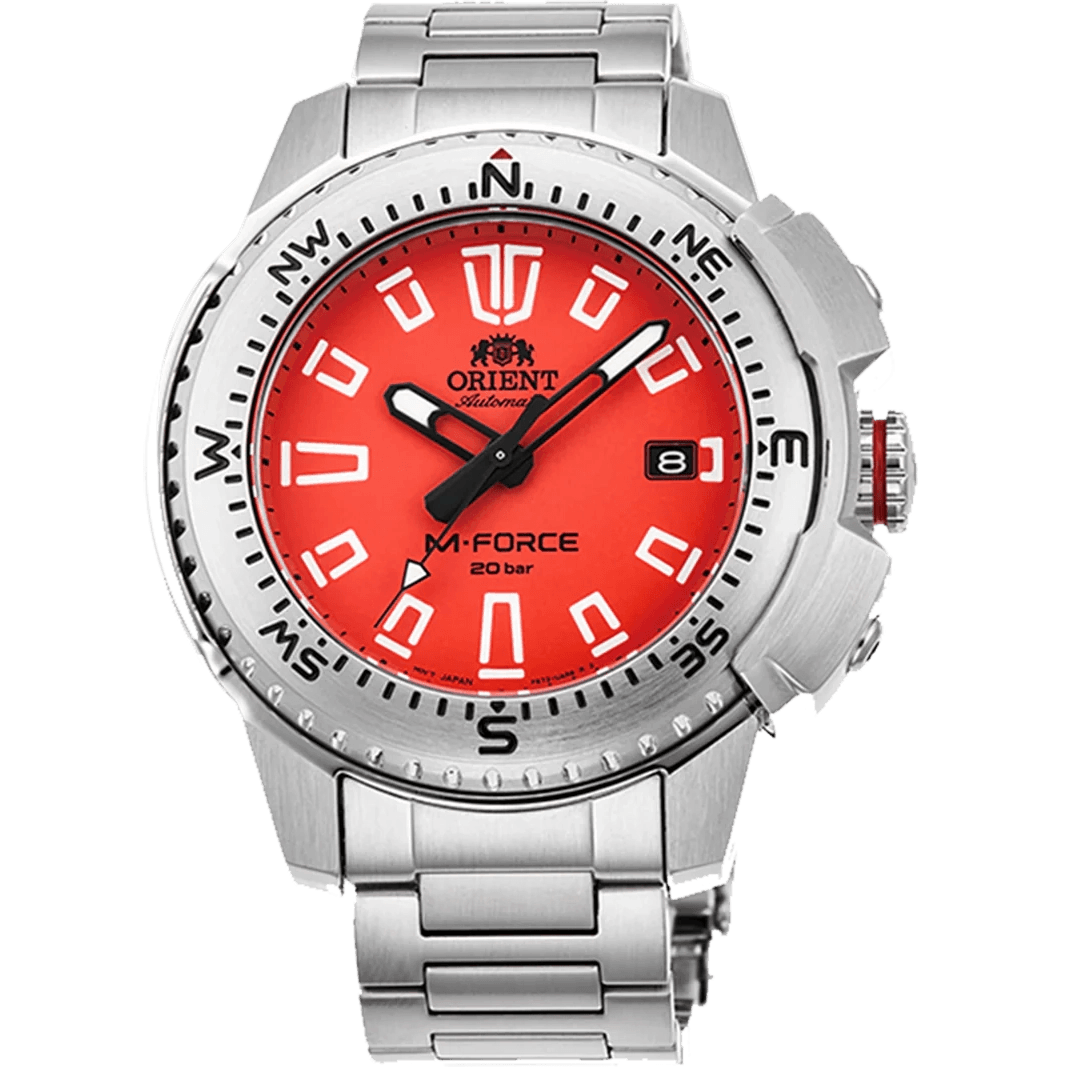 Reloj Orient para hombre con pulsera de acero modelo: RA-AC0N02Y