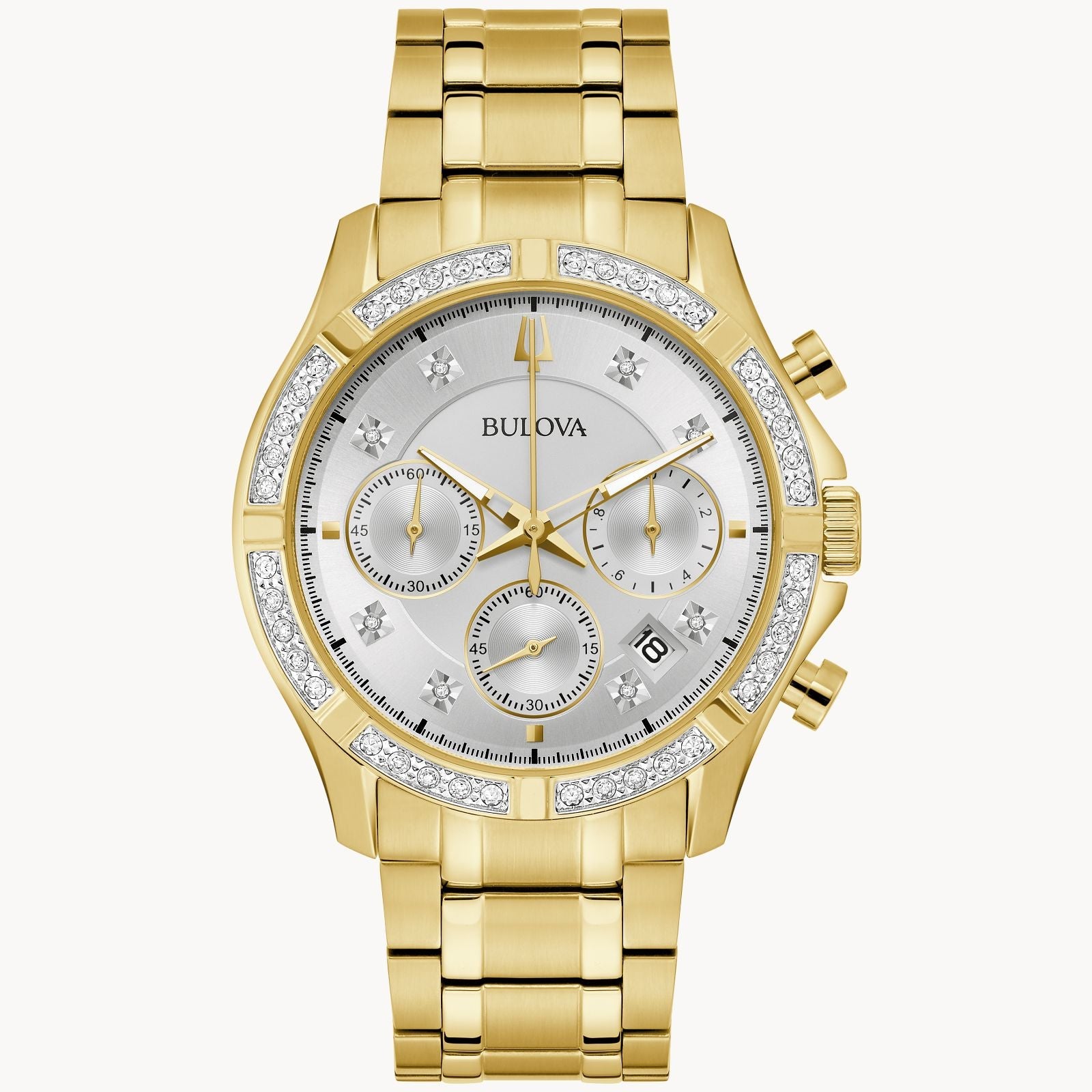 Reloj Bulova para caballero con pulsera de acero modelo: 98E113