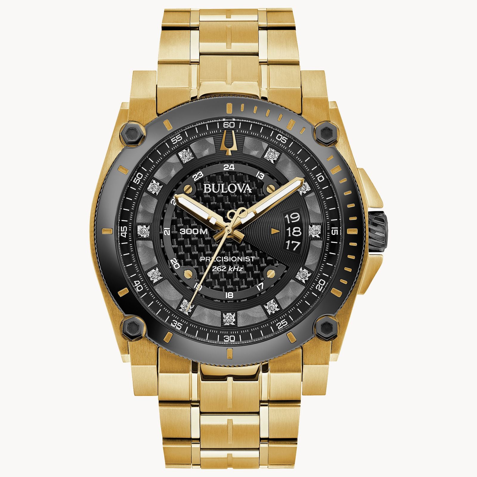 Reloj Bulova para caballero con pulsera de acero modelo: 98D156