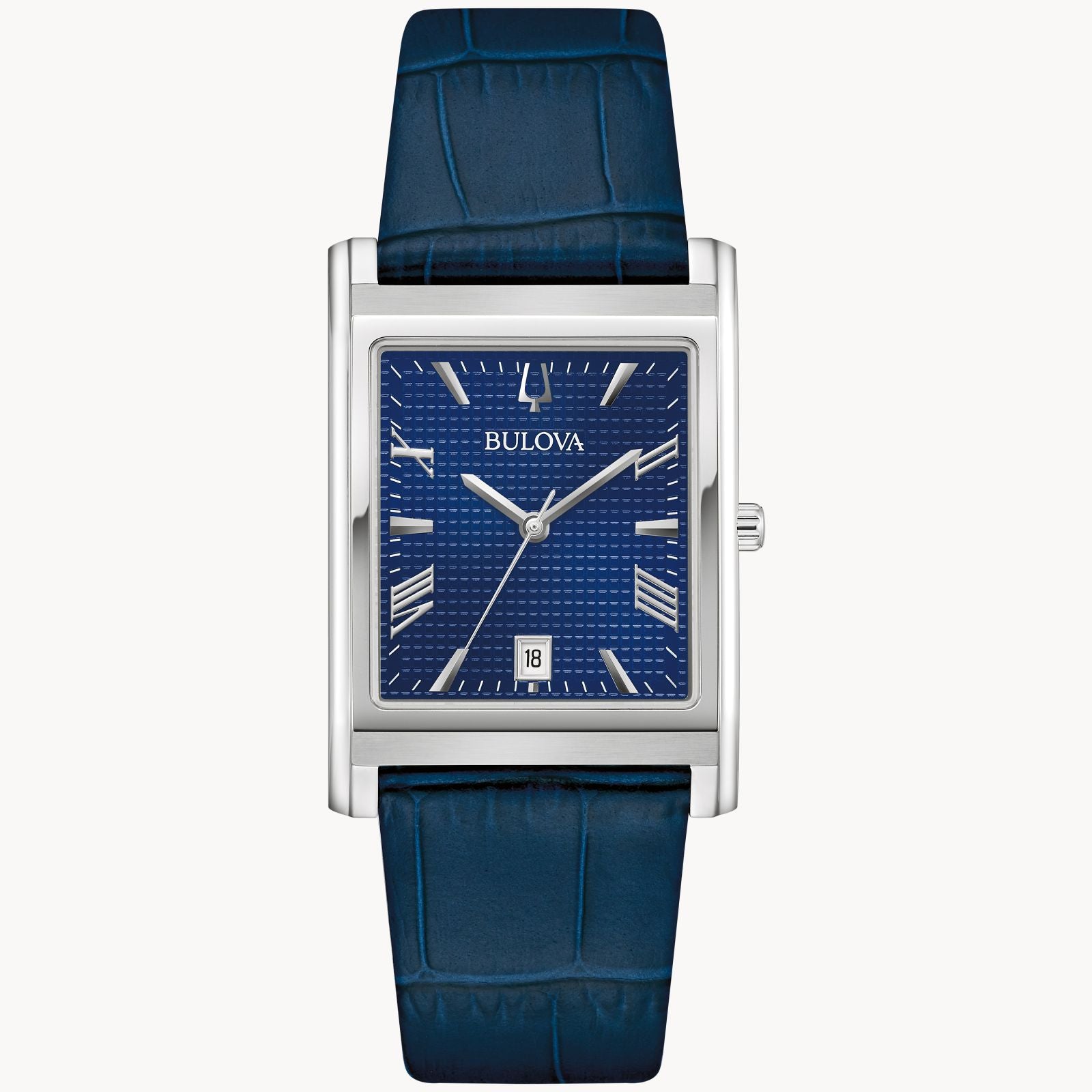 Reloj Bulova para caballero con correa de cuero modelo: 96B442