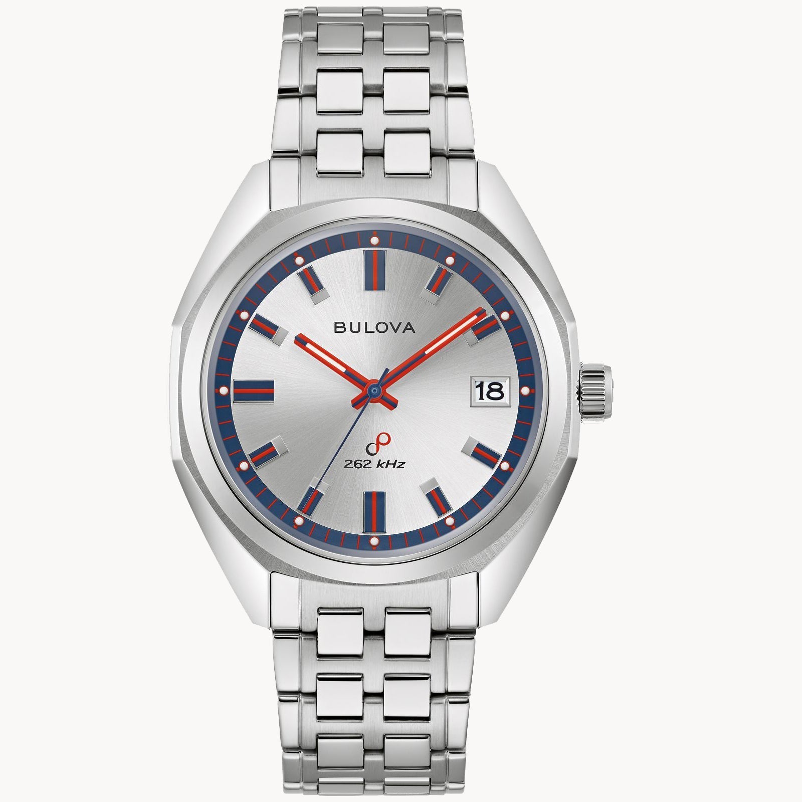 Reloj Bulova para caballero con pulsera de acero modelo: 96B400