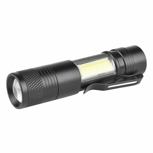 Linterna LED de alta potencia con zoom y 4 modos de luz TS-FL1198