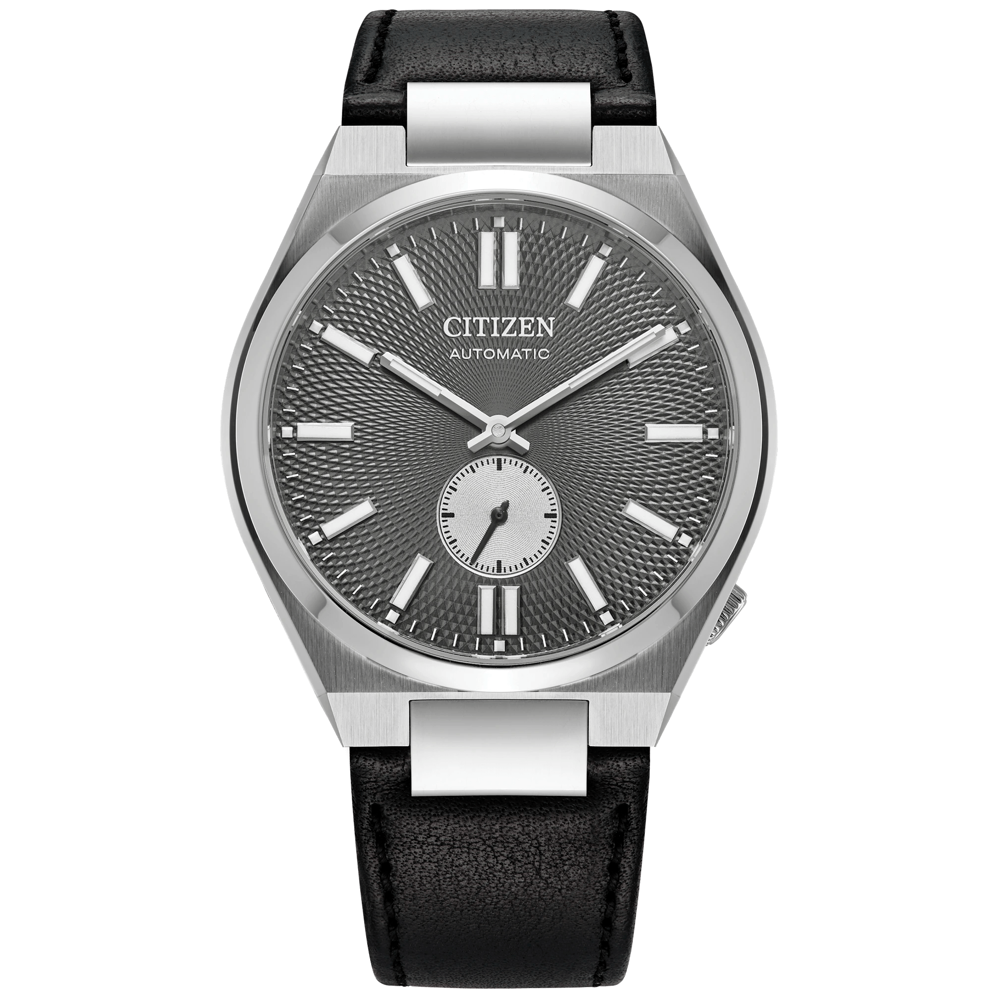 Reloj Citizen para caballero con correa de cuero modelo: NK5010-01H