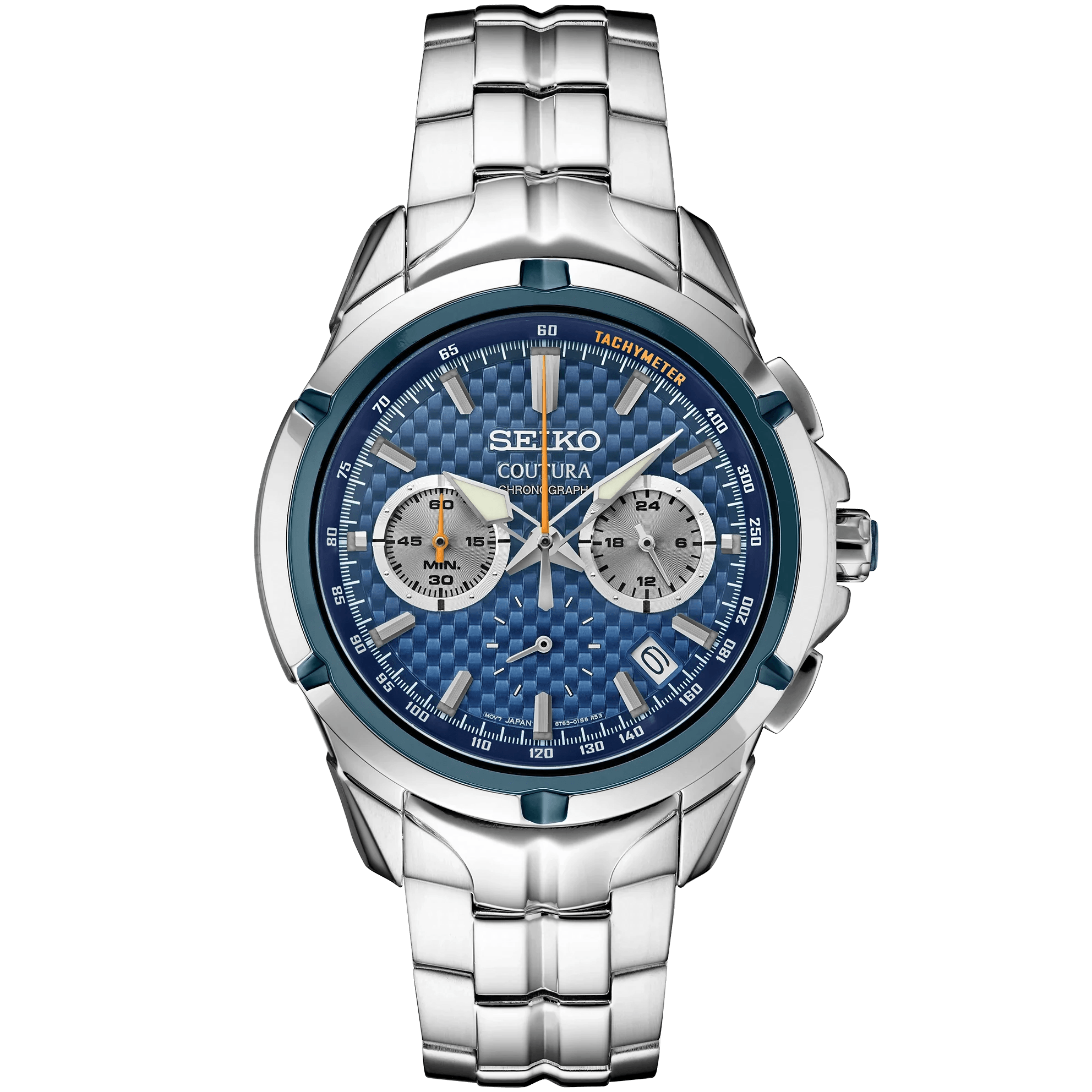 Reloj Seiko para caballero con pulsera de acero modelo: SSB431