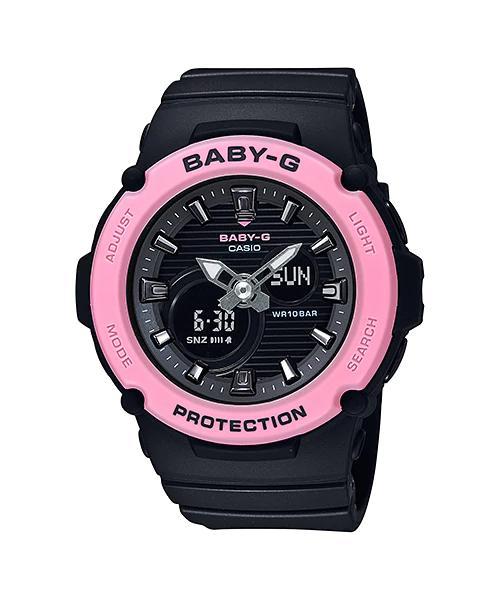 Reloj Baby-G Illuminator analógico-digital para mujer con correa de resina modelo: BGA-270-1A
