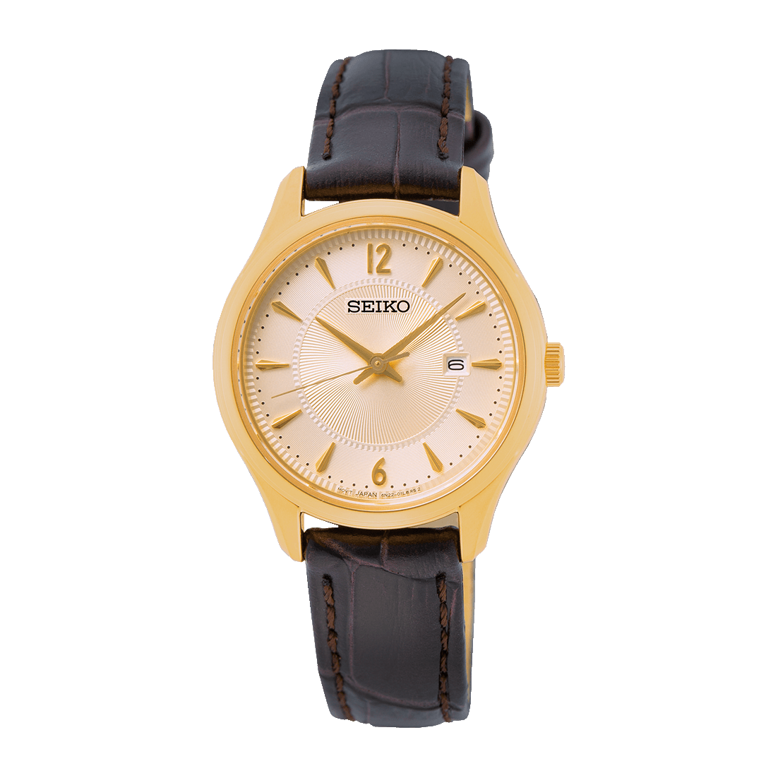 Reloj Seiko para mujer con correa de cuero modelo: SUR478P1
