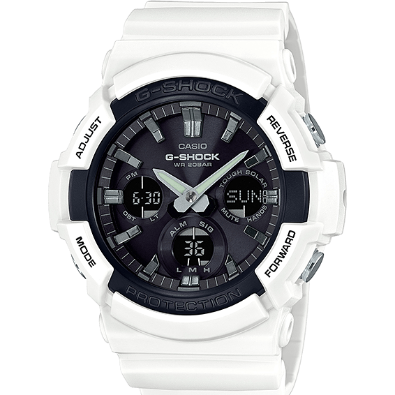 Reloj G-Shock para caballero con correa de resina modelo: GAS-100B-7ACF