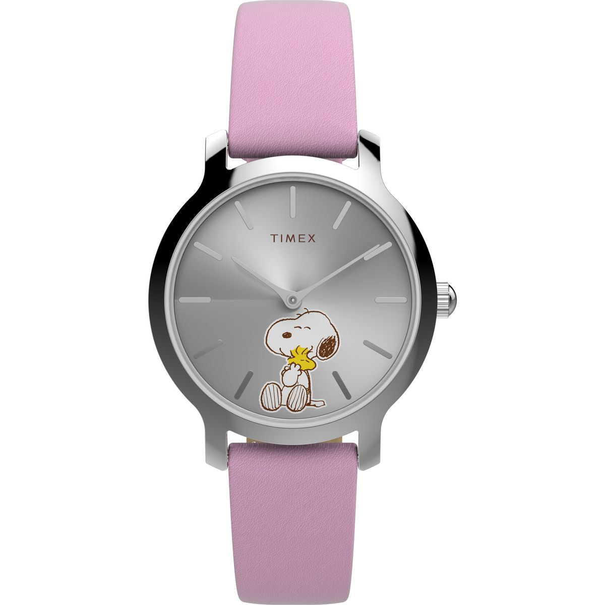 Reloj Timex Peanuts Transcend Mo para dama con correa de cuero modelo: TW2Y26000