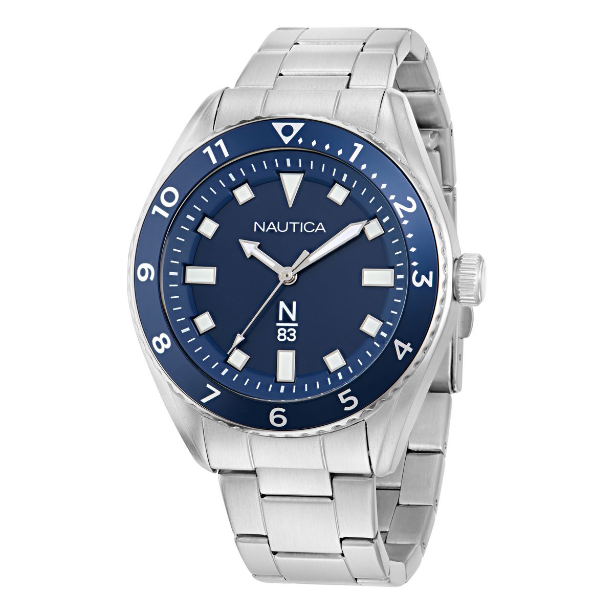 Reloj Nautica Finn World para hombre con pulsera de acero modelo: NAPFWF407