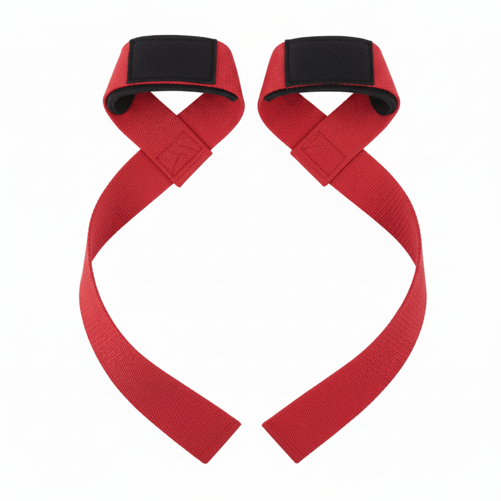 Straps para Muñecas Muñequeras de Entrenamiento Profesional rojo #3-0001