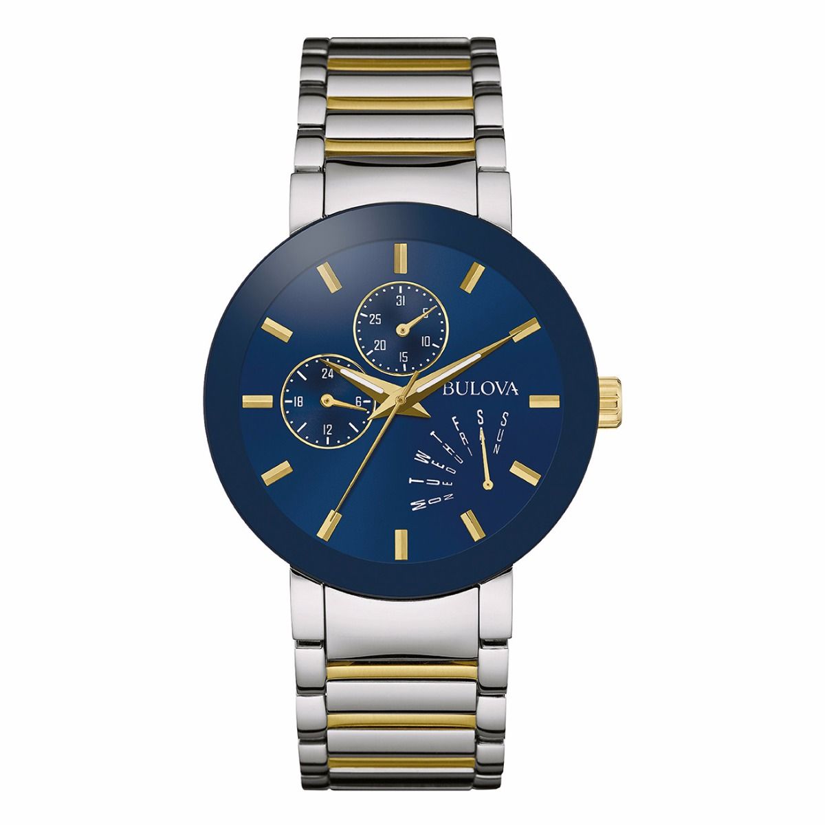 Reloj Bulova para caballero con pulsera de acero modelo: 98C123