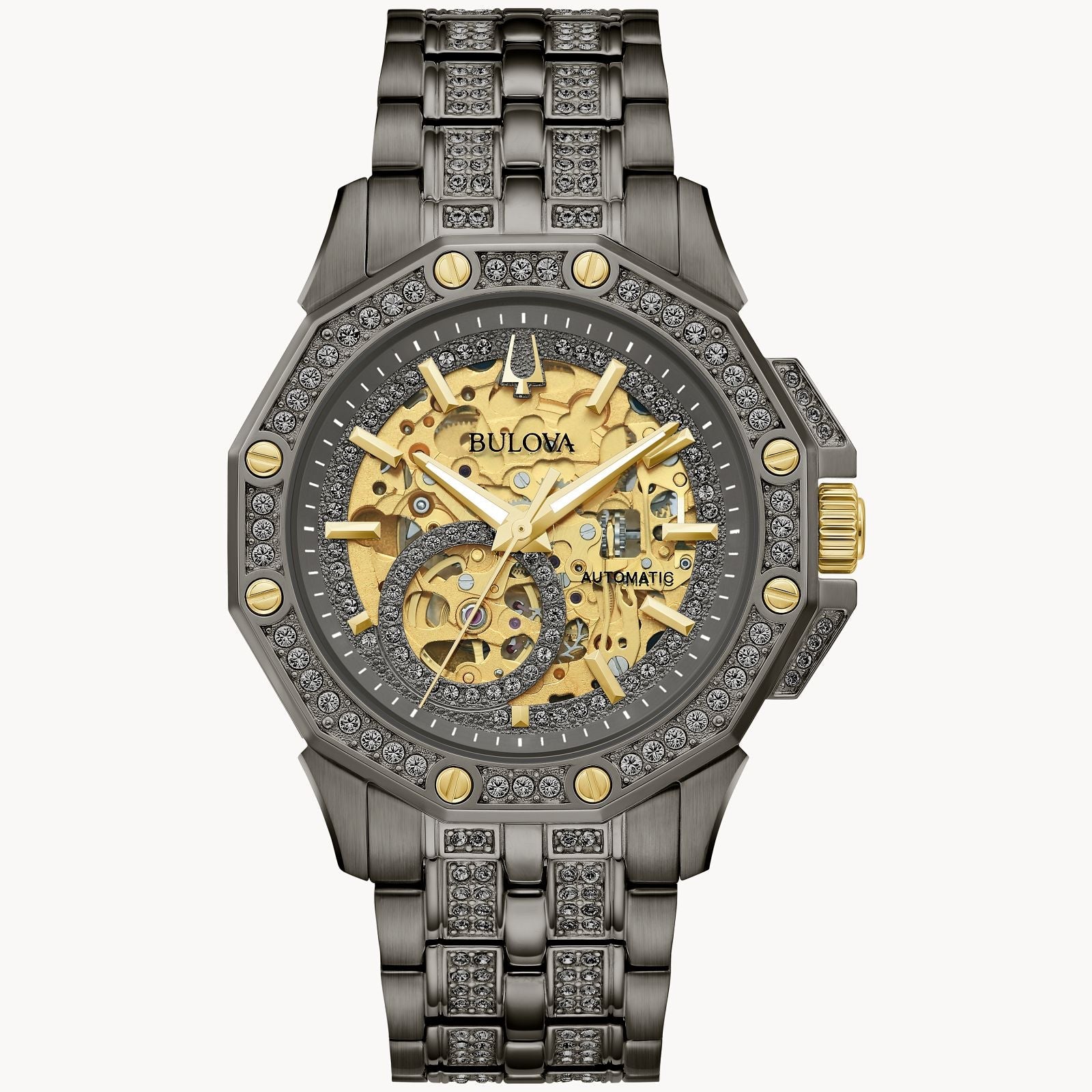 Reloj Bulova para hombre con pulsera de acero modelo: 98A293