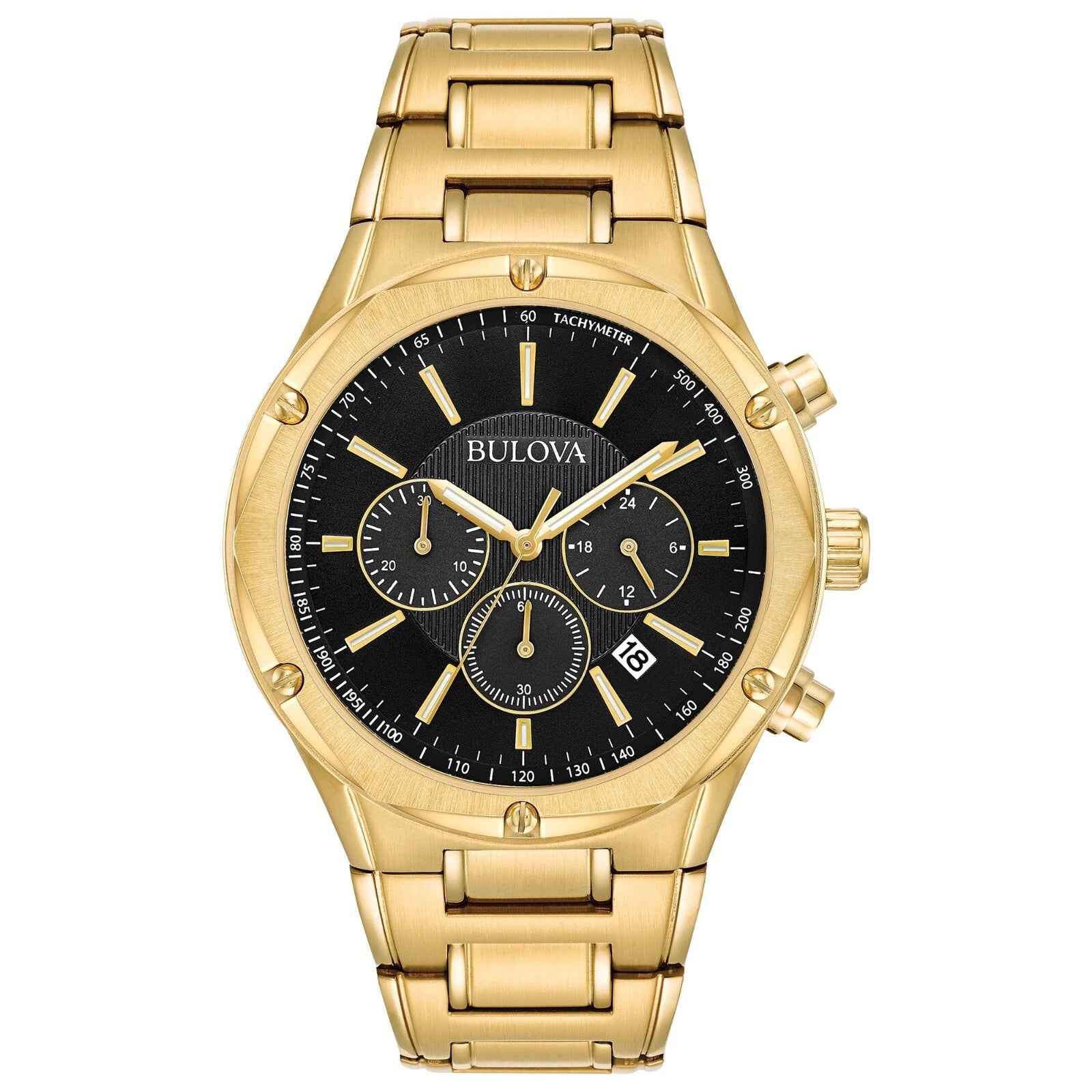 Reloj Bulova para caballero con pulsera de acero modelo: 97B161