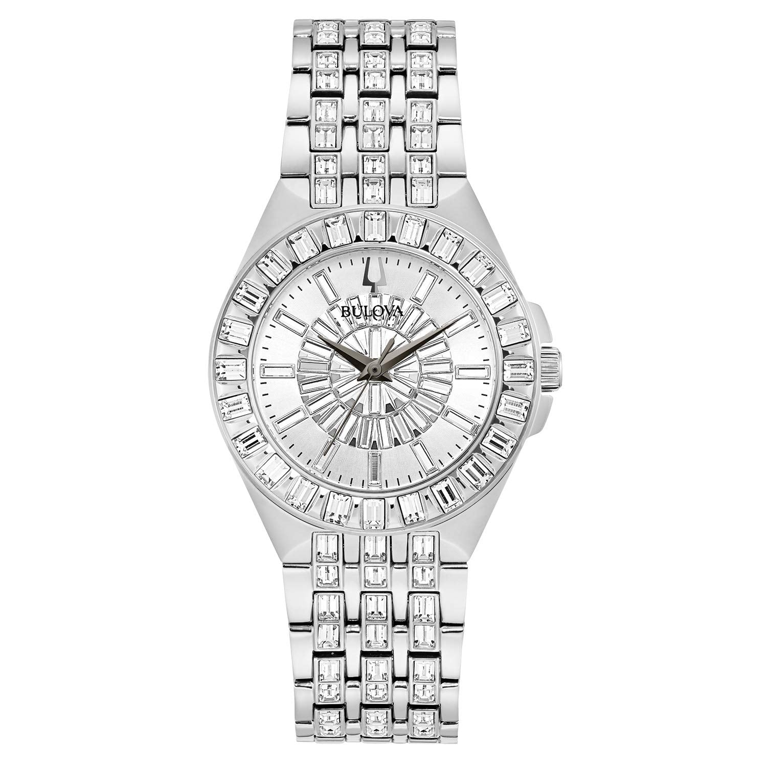Reloj Bulova Phantom Modelo para mujer con pulsera de acero modelo: 96L278